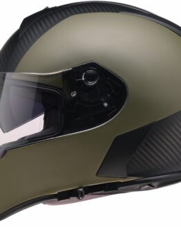 Z1R Warrant Carbon Helmet - Green/Black, Size S