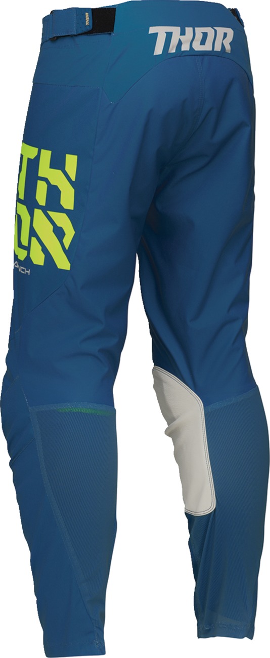 Thor Launchmode Forge Pants Blue/Fluorescent Yellow Men's 32 - Image 4