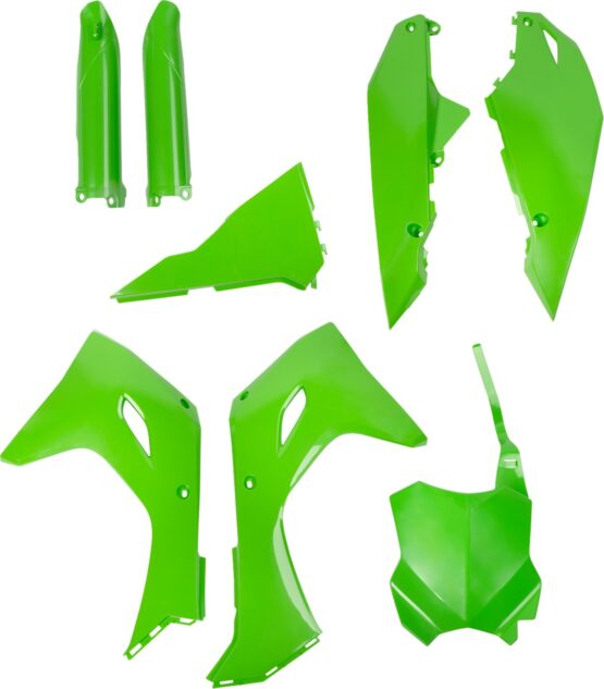 Acerbis Full Plastic Kit Green For 24-25 Kawasaki KX450