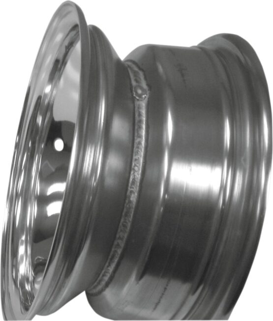 AMS Standard-Lip Spun Aluminum Wheel 10x8 4/115 Polished Rear For Yamaha - Image 2