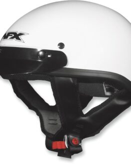 FX-70 Street Half Helmet Gloss White 2X-Large
