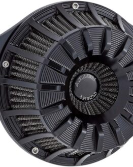 Arlen Ness 15-Spoke Inverted Air Cleaner Kit - Black