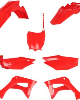 Acerbis Full Plastic Kit - Red Fits 2019+ Honda CRF110F