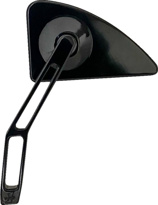 Pro-One Mini Tear Drop V2 Cut-Out Stem Mirror Black Left