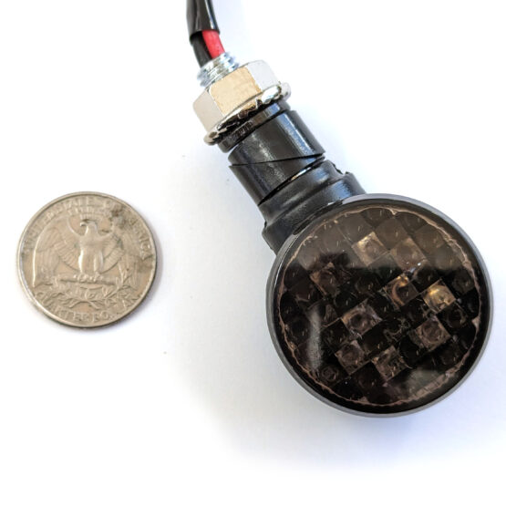 Smoke Lens LED Turn Signal - Type 591 MotoLED Flasher / Marker Light - Image 2