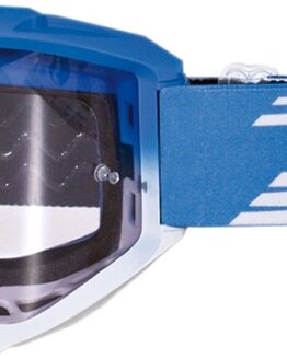 3450 Light Blue / White Riot OTG Goggles - Light Sensitive Lens