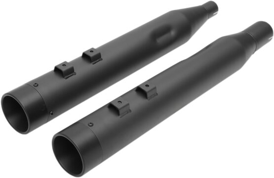 Dual Black 4" Slip On Exhaust