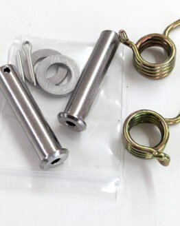 DRC Foot Peg Spring & Pin Kit Silver Fits 02-23 CRF250R/X & 450R/X