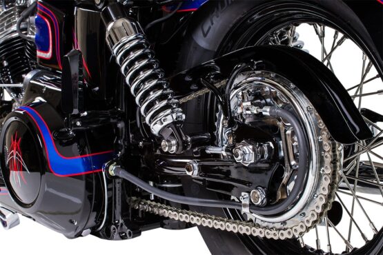 Axle Adjusters CAD Plated by Colony For 67-72 HD Electra Glide/Super Glide - Image 3