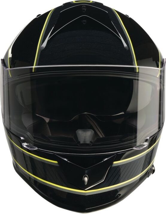 Z1R Warrant Amplify Helmet 2XL Black/Hi-Vis Yellow - Image 2