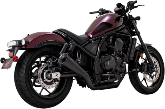 Vance & Hines Upsweep Slip On Exhaust Black - Image 2