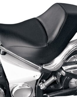 Renegade Deluxe Plain Solo Seat Black Gel Low