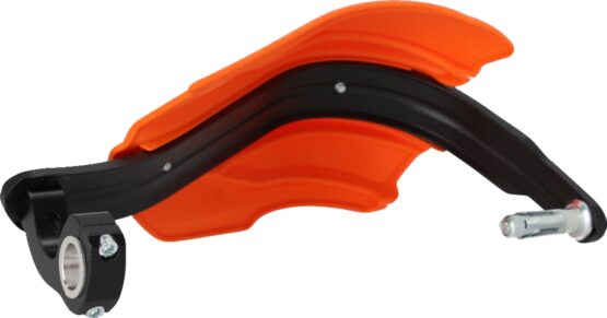 Acerbis Endurance X Handguards Orange Black Universal - Image 2