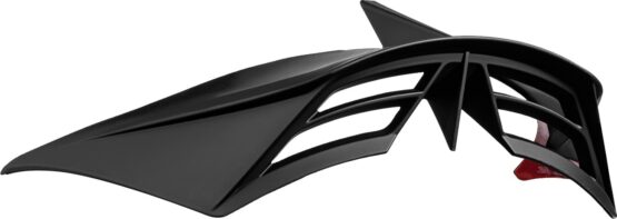 ICON Domain Helmet OTT Rear Spoiler Matte Black One Size