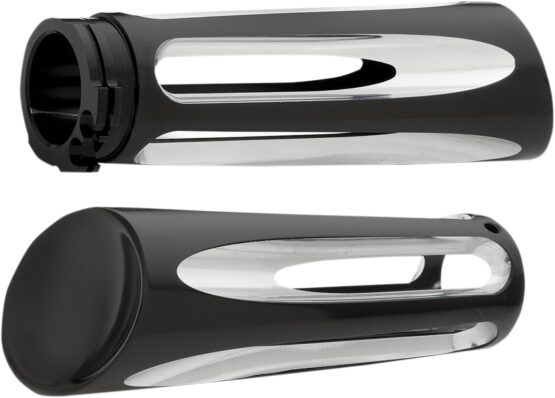 Arlen Ness Deep Cut Grips Black