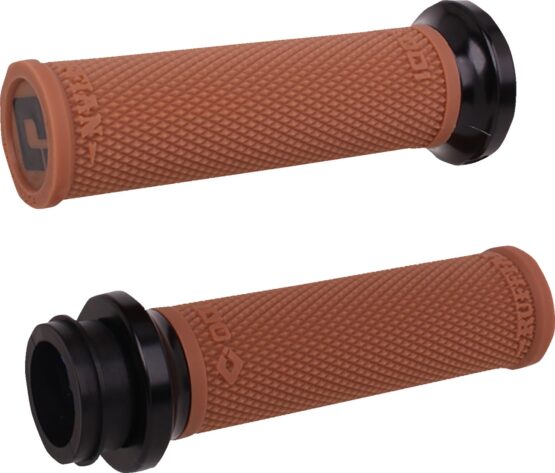 ODI Ruffian Lock-On Grips Gum Rubber Black for Harley TBW