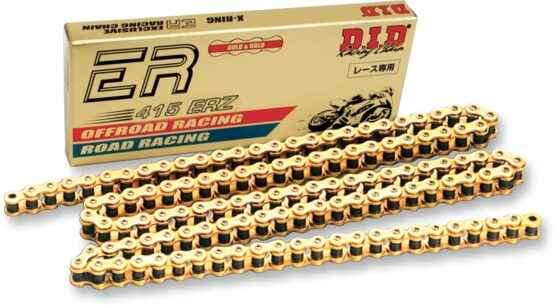 D.I.D 415ERZ Racing Chain 120 Link Gold Non-Sealed