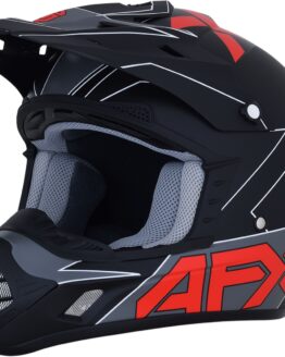 FX-17 Full Face Offroad Helmet Matte Red Large