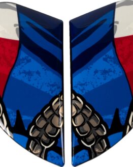 ICON Airframe Pro Helmet Side Plates Glory Tejas Libre One Size