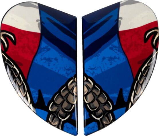 ICON Airframe Pro Helmet Side Plates Glory Tejas Libre One Size