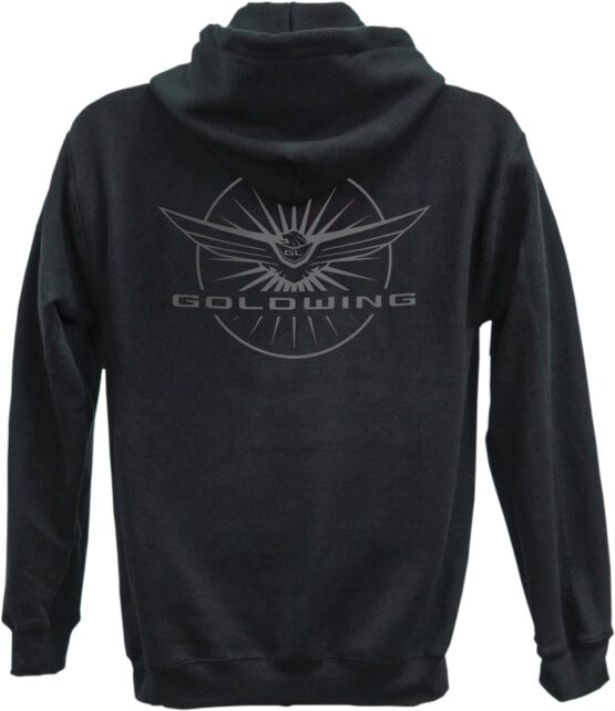 Men's Gold Wing Burst Zip Hoody - Image 2