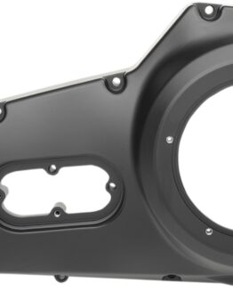 Drag Specialties Outer Primary Cover Satin Black For Harley-Davidson