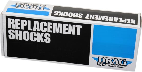 Drag Specialties Premium 13in Adjustable Rear Shocks Chrome Heavy Duty For Harley - Image 2