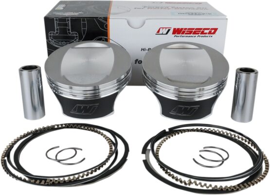 Wiseco Tracker Series Piston Kit 10.5:1 for Harley TC96-106 3.937in Bore - Image 3
