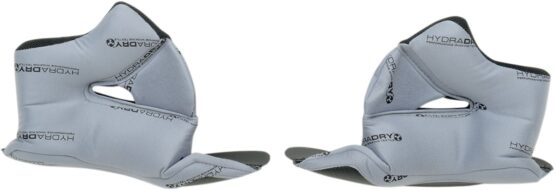 ICON Airmada Helmet Cheek Pads Hydra-Dry Small Gray 20mm