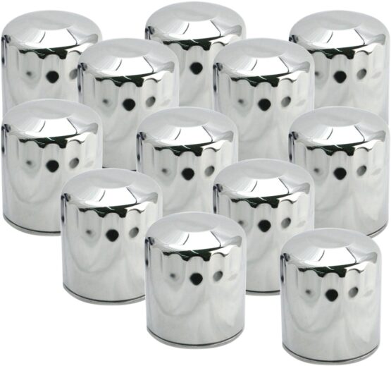 S&S Cycle Chrome Oil Filter 12 Pack For Harley-Davidson Models - Image 2