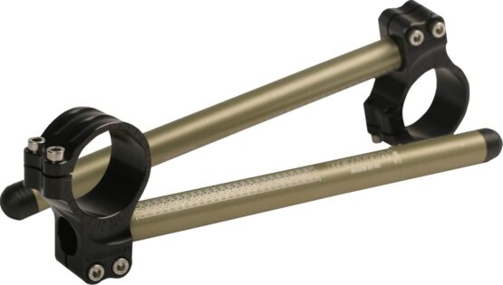 Renthal Clip-On Handlebar Pair Silver For 51mm Fork Tubes