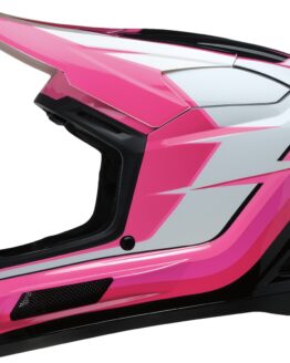 Z1R Youth Dirt Maxx Vortex Helmet Pink/White Small