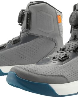 ICON Overlord Vented CE Boots - US Size 14, Gray/White/Teal