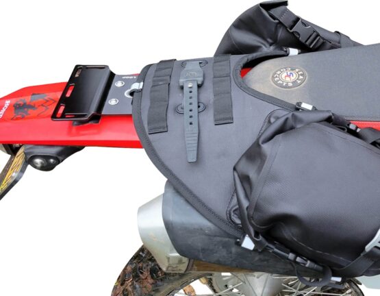 Giant Loop Tail Rack Black Universal Motorcycle Mount - Image 6
