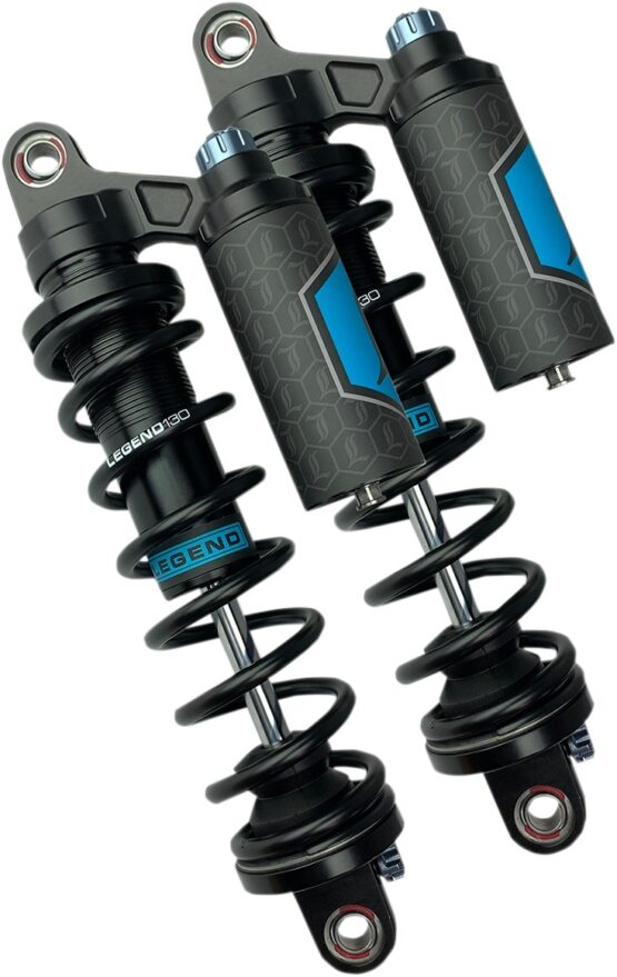 Legend REVO ARC Piggyback Shocks Black 14in Standard For 99-17 Dyna - Image 4