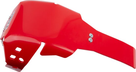 TM Designworks Red Skid Plate with Link Guard Honda CRF450RL/L/X