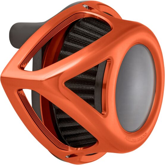 Arlen Ness Clear Tear Air Cleaner Kit Orange For Harley-Davidson - Image 2