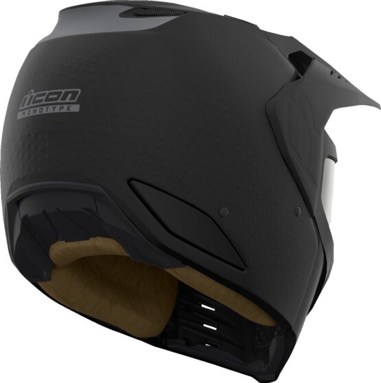 ICON Elsinore Monotype Helmet Matte Black 3XL - Image 3