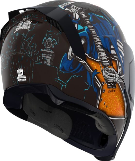 ICON Airflite Trick or Street 4 Helmet 3XL Black - Image 4