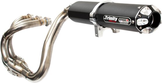 Stage 5 Full Exhaust - Black Muffler