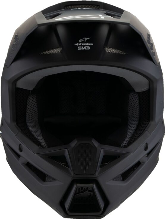 Alpinestars SM3 Youth Solid Helmet Black Matte YS - Image 4