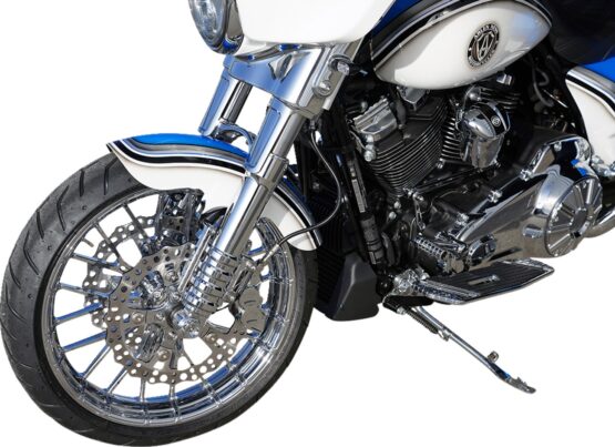 Arlen Ness Method No Flex 49mm Fork Legs Chrome For Harley Touring - Image 3