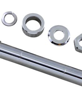Drag Specialties Front Axle Kit Chrome For Harley-Davidson Models