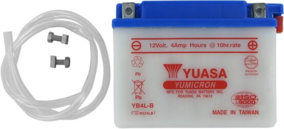 Yuasa YB4L-B Yumicron 12V Conventional Battery - Image 2