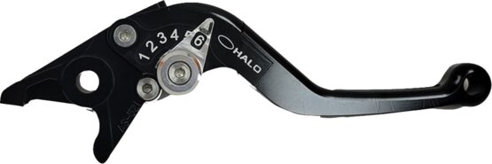 Driven Racing Halo Adjustable Folding Brake Lever Black For Suzuki GSX-8S