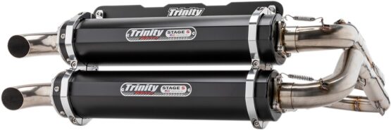Stage 5 Full Exhaust - Black Mufflers - Image 2