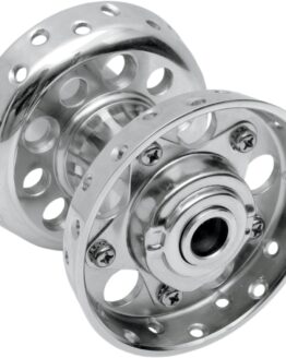 Drag Specialties Star Hub w/ Timken-Style Bearings Chrome Harley FL EL