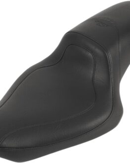 Fastback Smooth Vinyl 2-Up Seat - Black