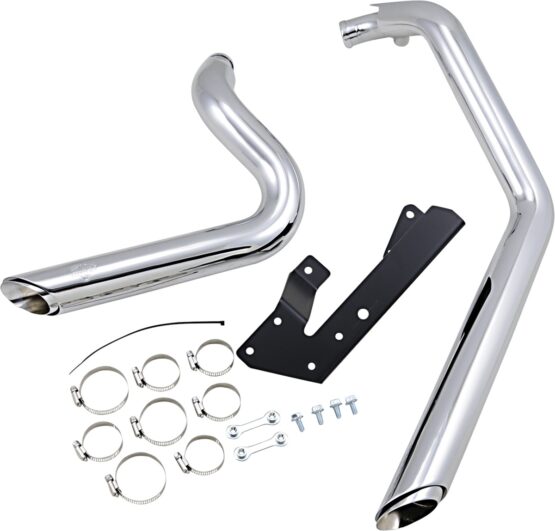 Shortshots Staggered Chrome Full Exhaust