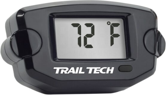Trail Tech TTO Surface Mount Temperature Meter Black 7mm Fin Sensor